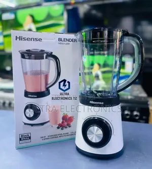Hisense Blender Yenye Nguvu 500w With Stainless Steel Blades and 1.5l