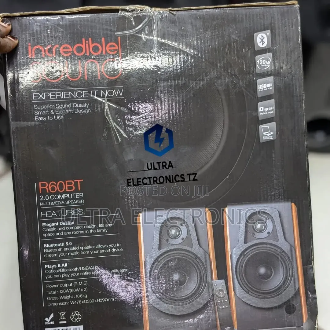 Original Fender R60bt Powerful Music System With Incredible Sound/120w