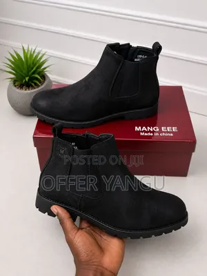 Black Chelsea Boots