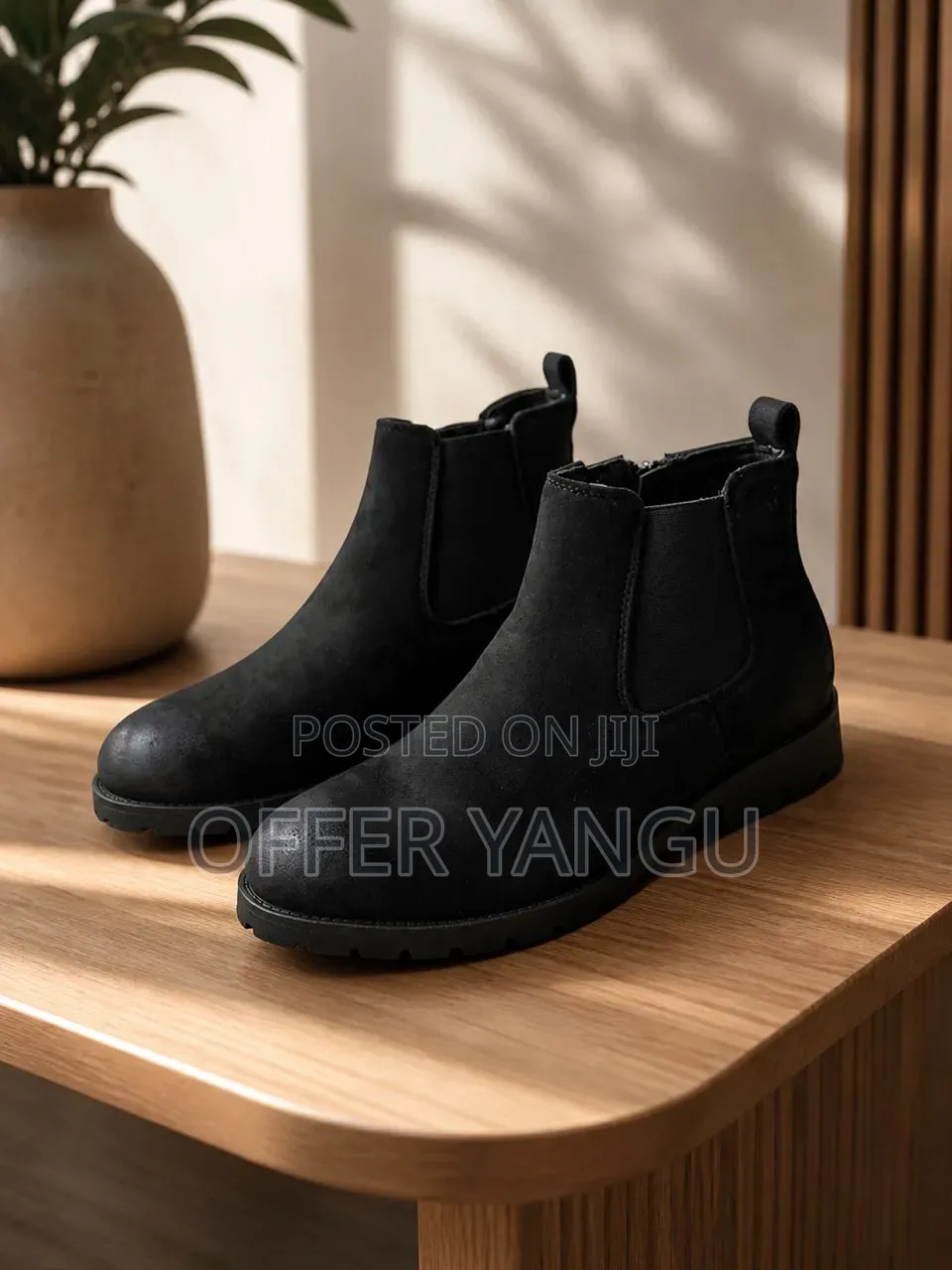 Black Chelsea Boots