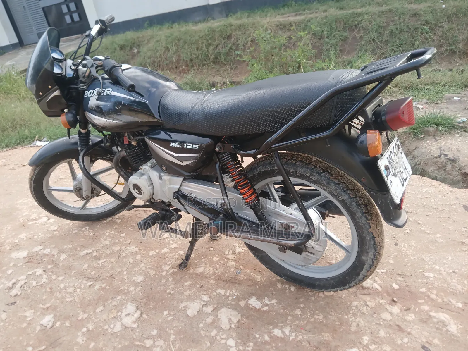 New Bajaj Boxer 125 2025 Black