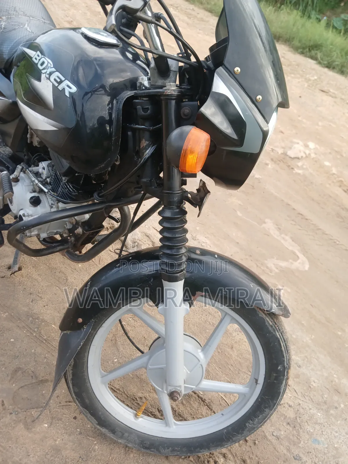 New Bajaj Boxer 125 2025 Black