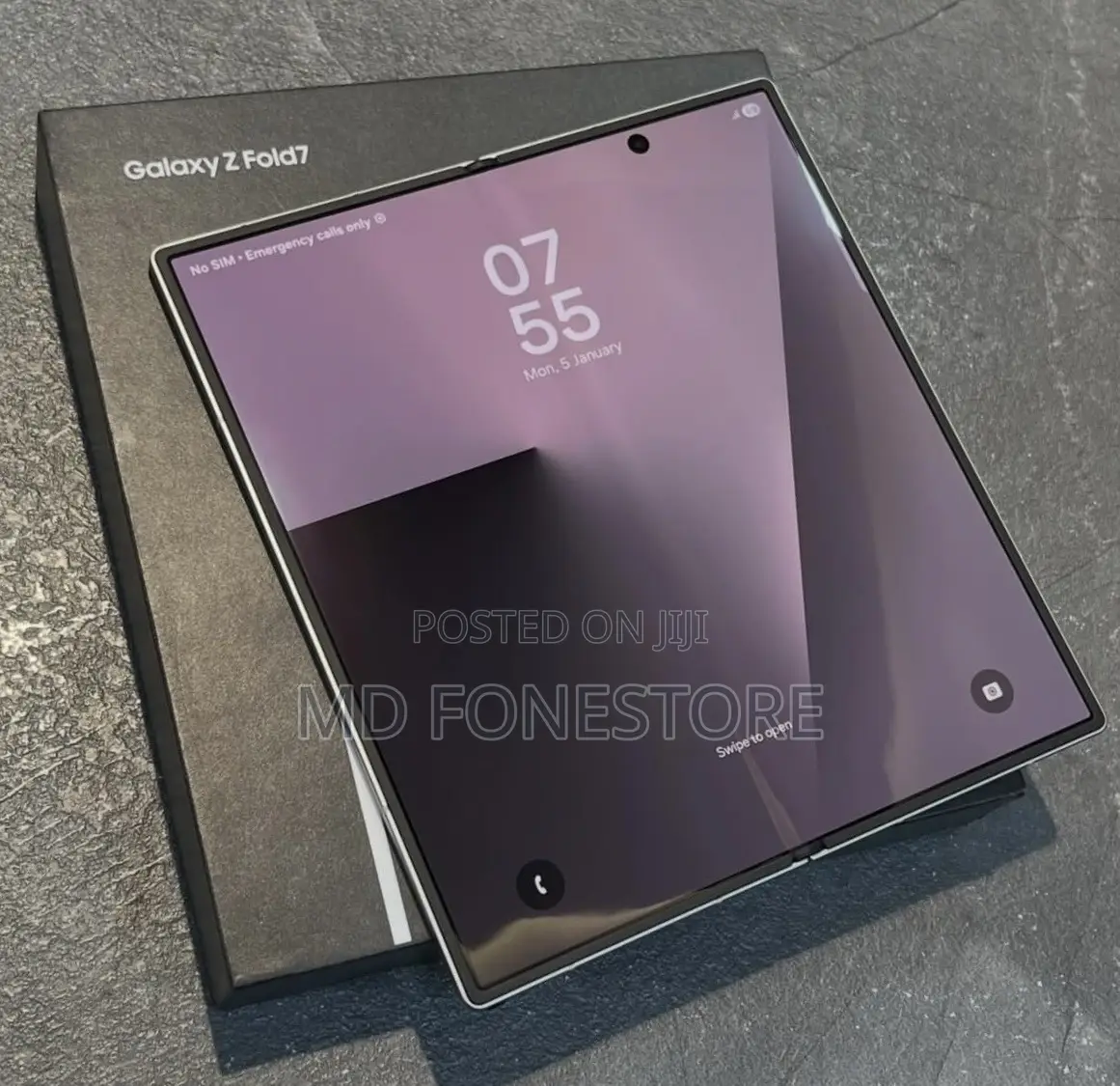 New Samsung Galaxy Z Fold7 256 GB Silver