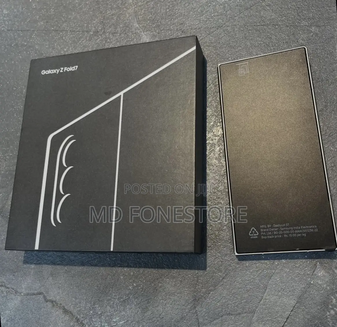 New Samsung Galaxy Z Fold7 256 GB Silver