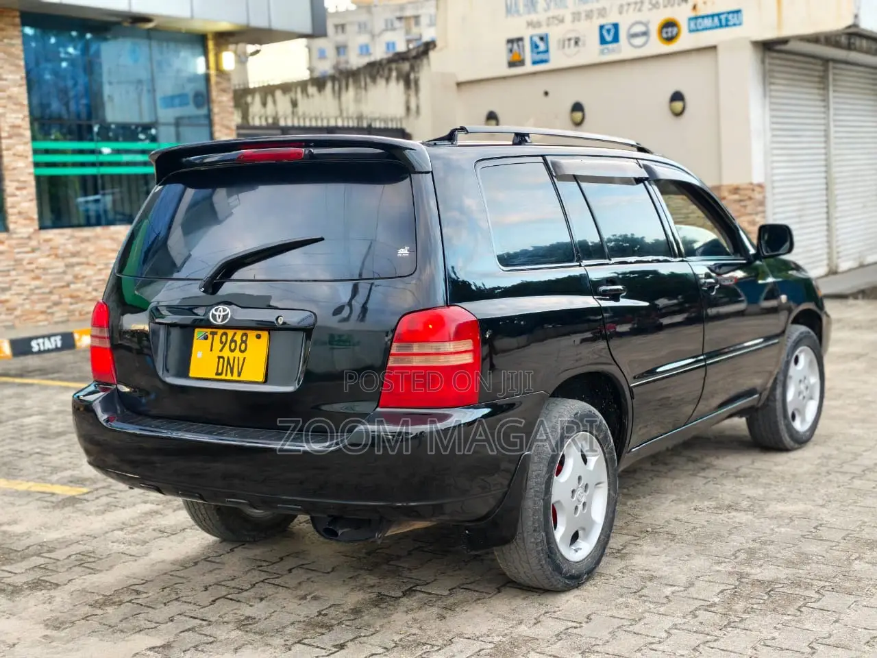 Toyota Kluger 2002 Black