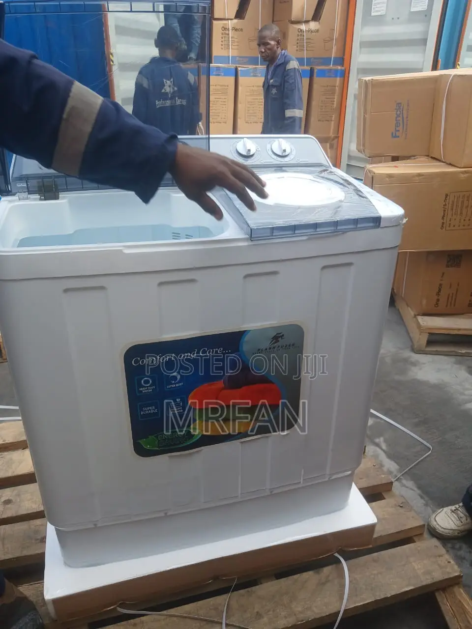 Flush Fuzen Washing Machine 15 Kg Semi Automatic