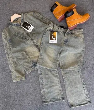 Balenciaga Denim Jeans Sets Collection Available
