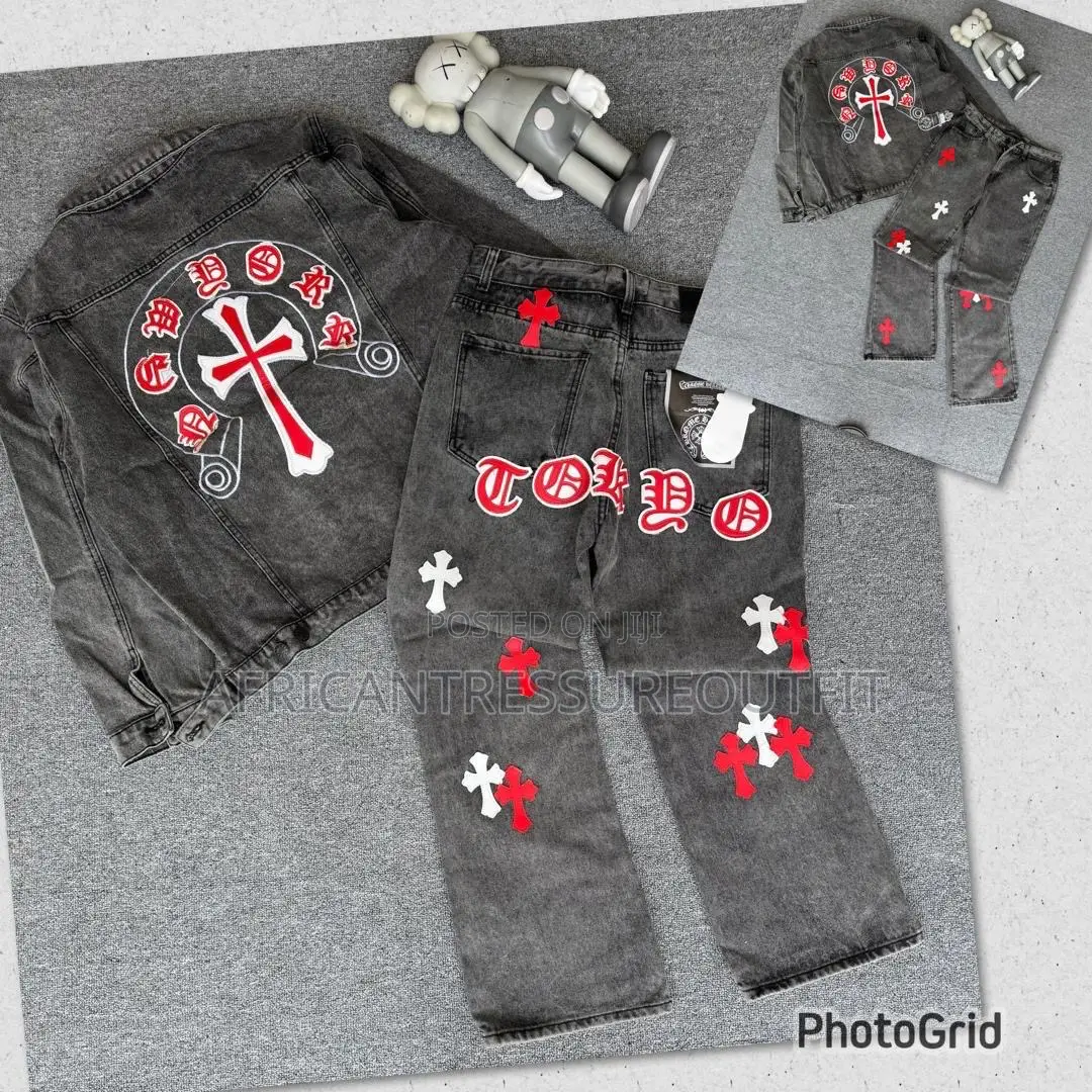 Balenciaga Denim Jeans Sets Collection Available
