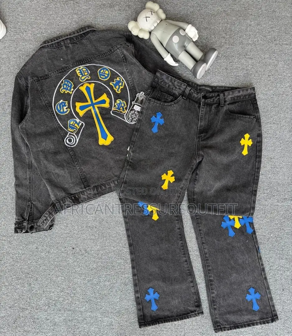 Balenciaga Denim Jeans Sets Collection Available