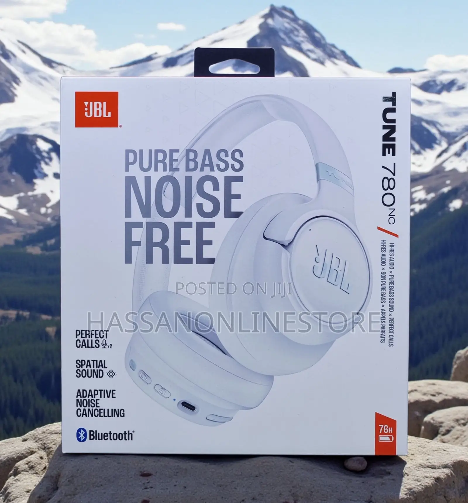 JBL Tune 780nc Wireless Over-Ear Noise-Canceling Headphones