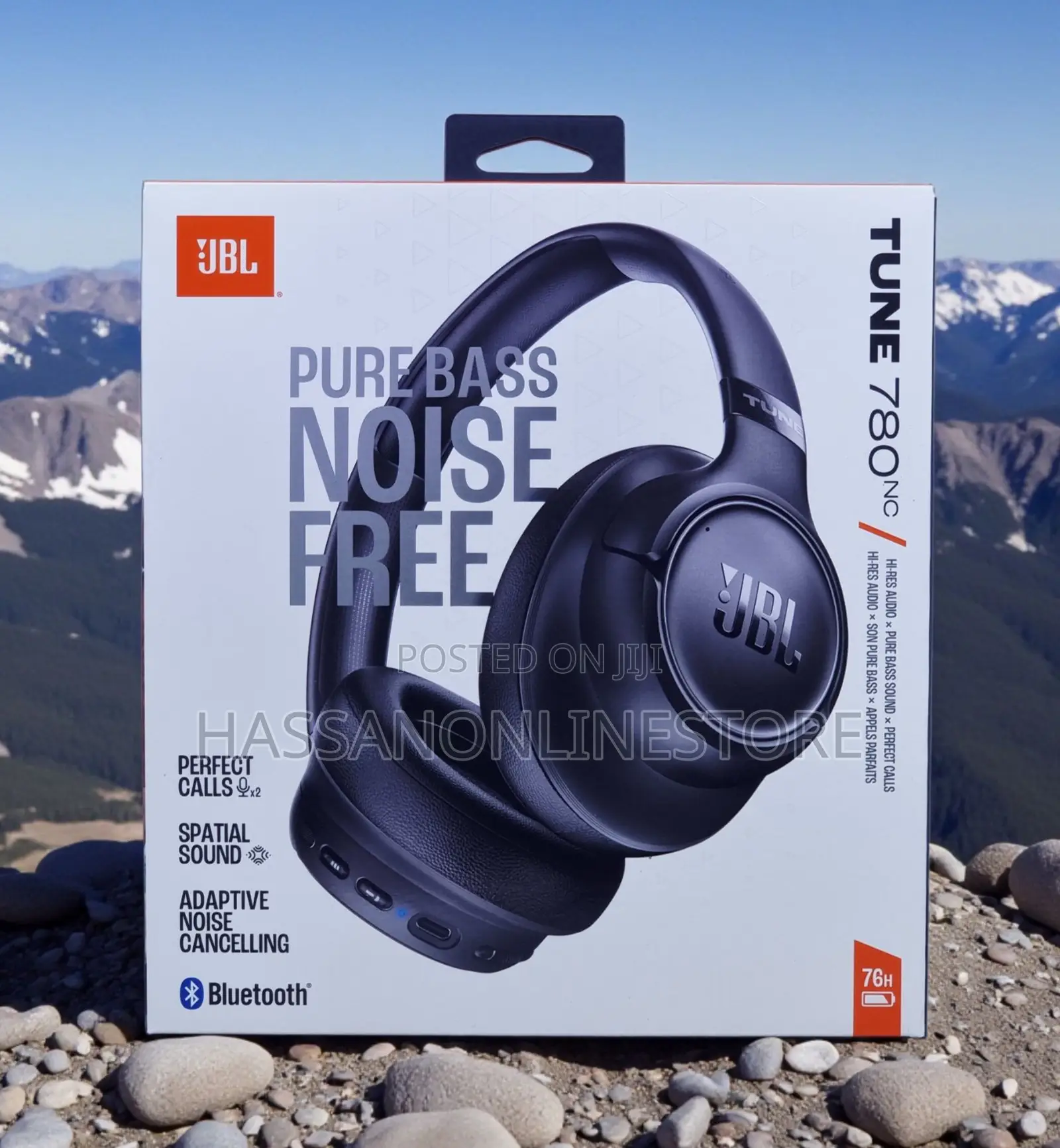 JBL Tune 780nc Wireless Over-Ear Noise-Canceling Headphones