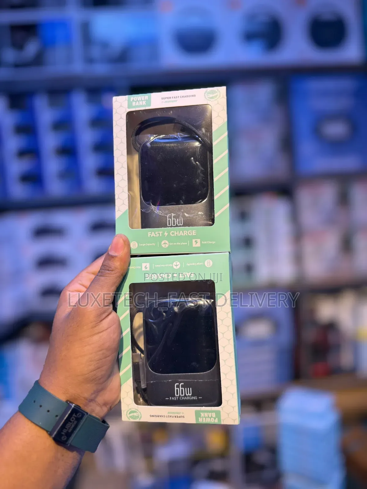 66w Super Fast Charging Mini Power Bank 30,000mah