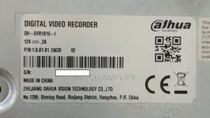 Dahua XVR 16 Channel + 2tb HDD