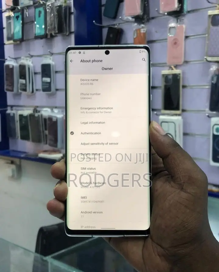 New Mobile Phone 256 GB White