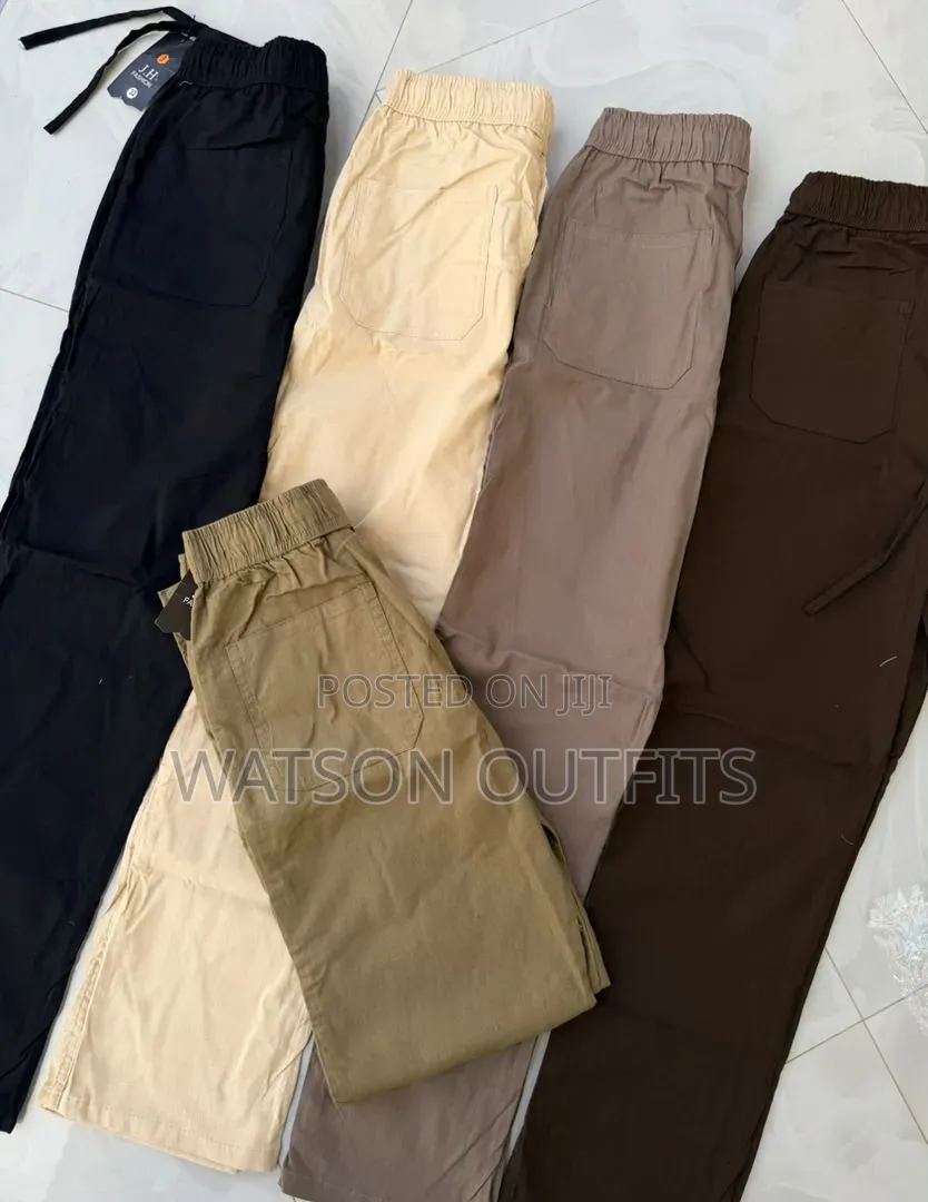 Dress Pants or Trousers for Men's Linen Materials Best Quality