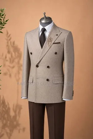 Coffee and Chocolate Men's Suits