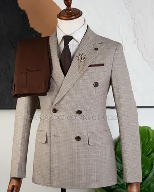 Coffee and Chocolate Men's Suits