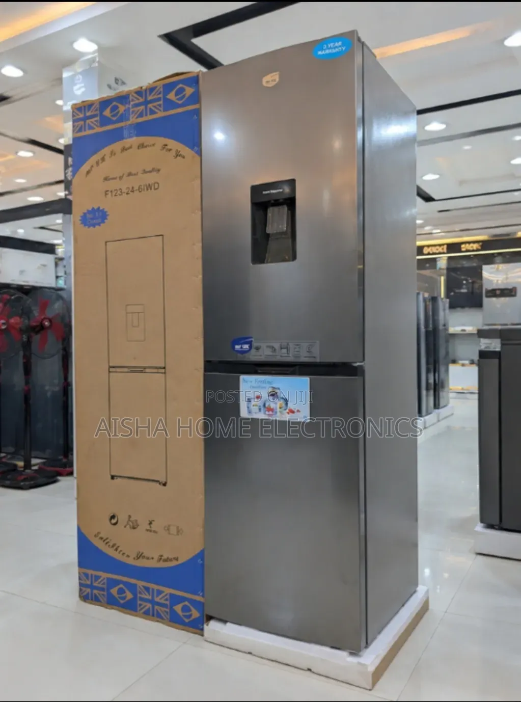 Mr Uk Fridge 123-24-6iwd