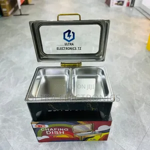 E1stainless Steel Saving Dish/ Chafing Dish/ Buffet Stove With 9litres