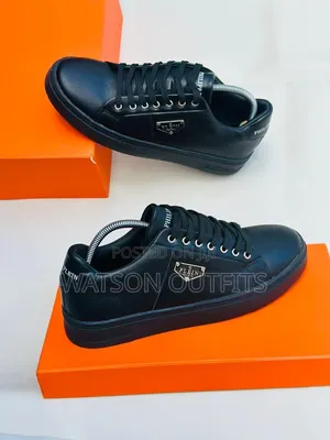 Philip Plein Brand Men's Leather Sneaker Shoes Very Royal