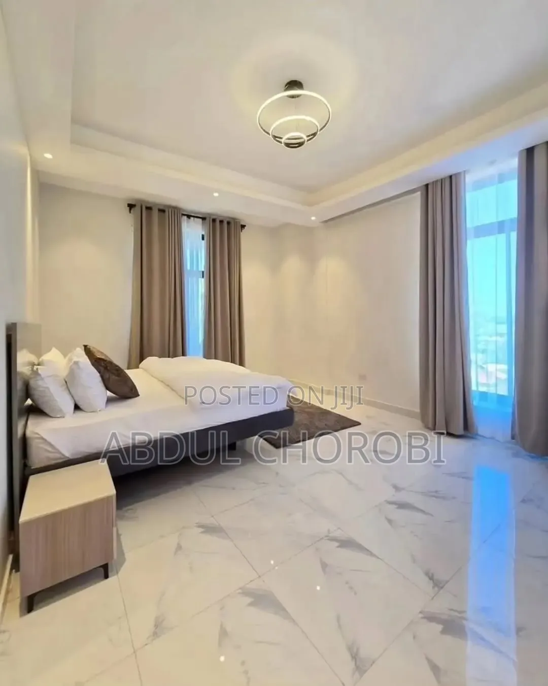 Furnished 3bdrm Apartment in Mikocheni for rent