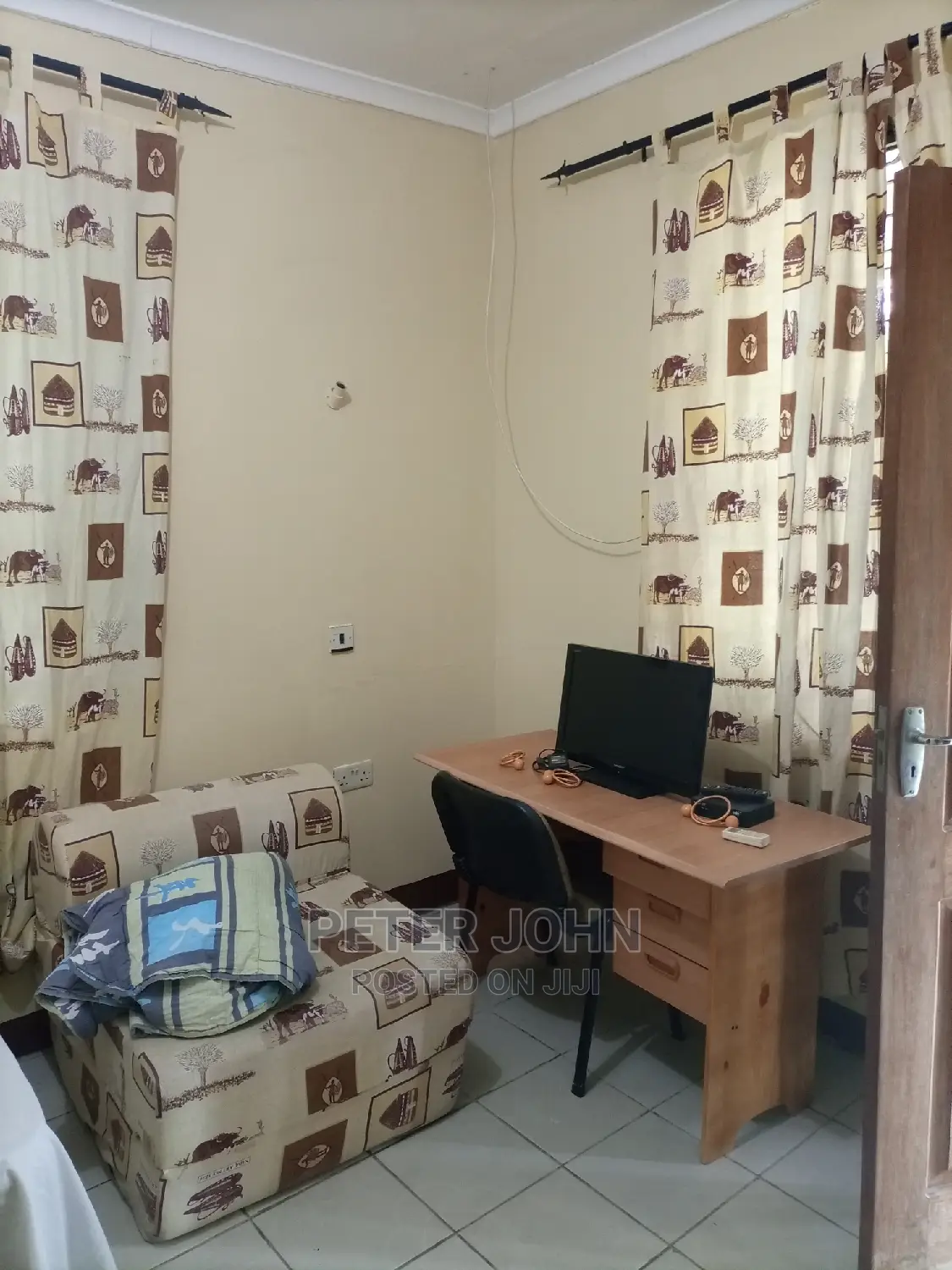 Furnished Studio Apartment in Mikocheni for rent