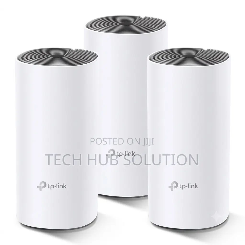 Tp-Link Deco E4 Ac1200 Whole Home Mesh Wi-Fi System (3-Pack)