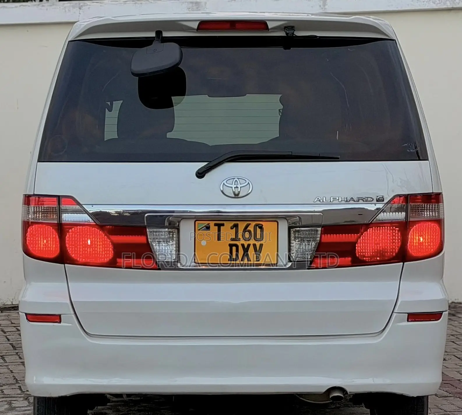 Toyota Alphard 2007 White