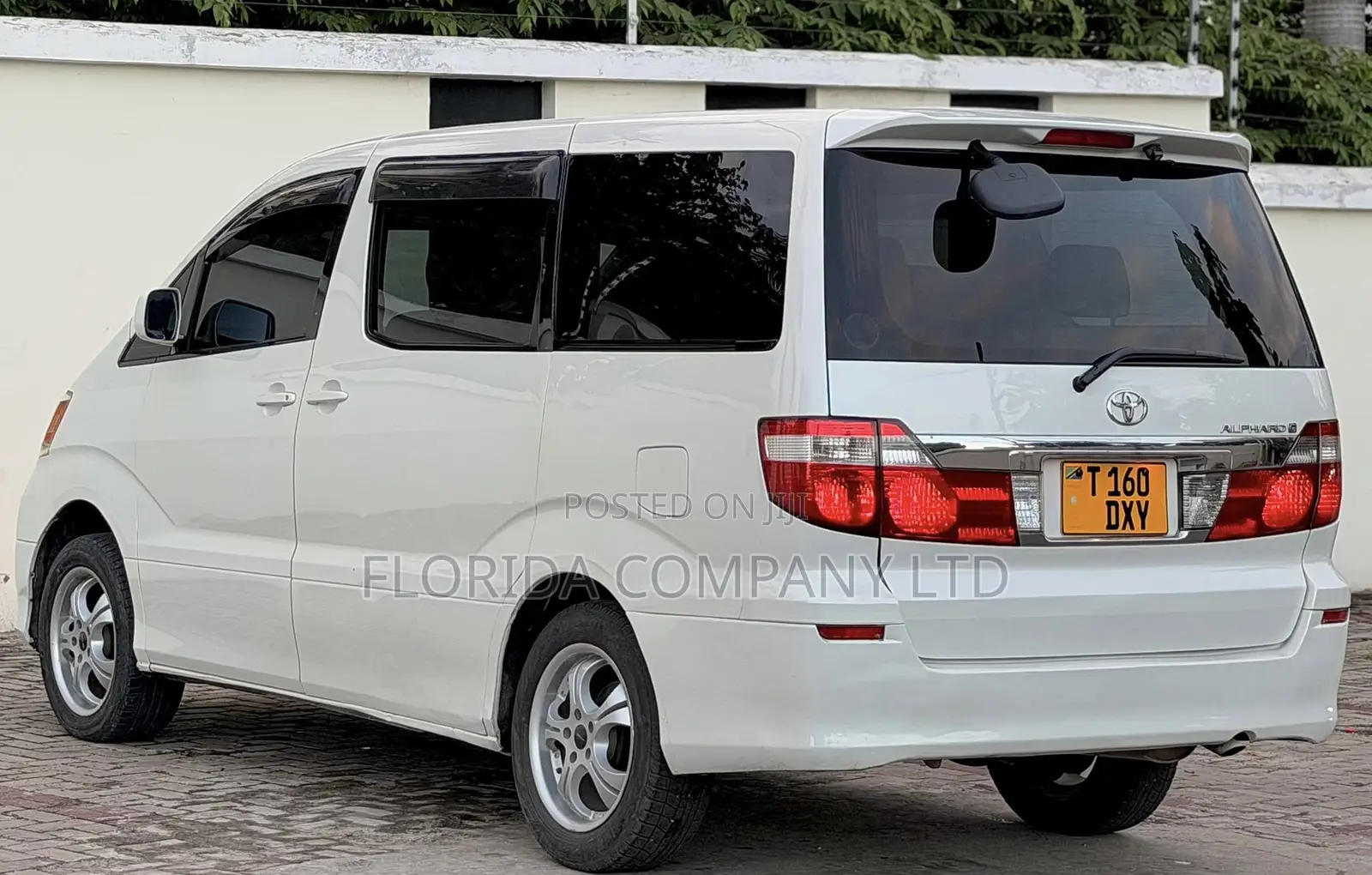 Toyota Alphard 2007 White