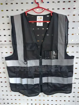 Hi Vis Reflective Executive Vest With 5 Pockets