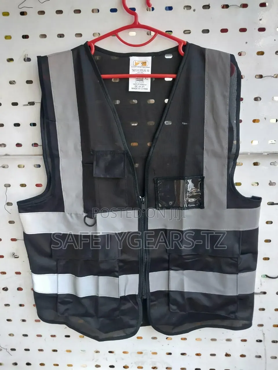 Hi Vis Reflective Executive Vest With 5 Pockets