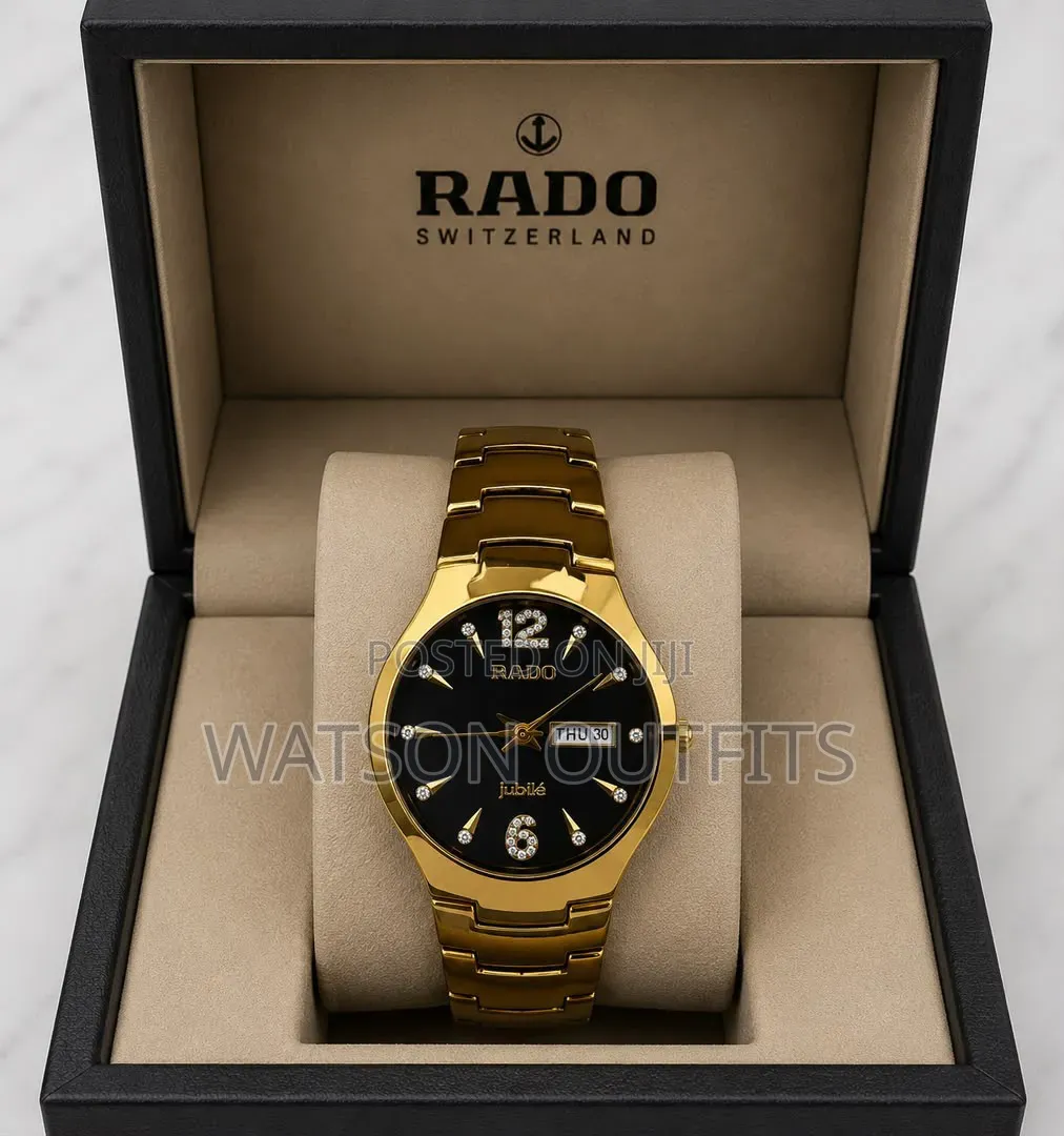 Men's and Women's Watches Rado Original Full Boxed
