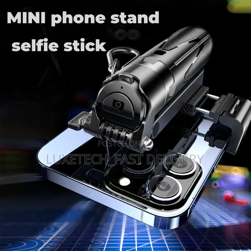P15 Mini Selfie Stick Tripod With Bluetooth Remote (Pocket Size)