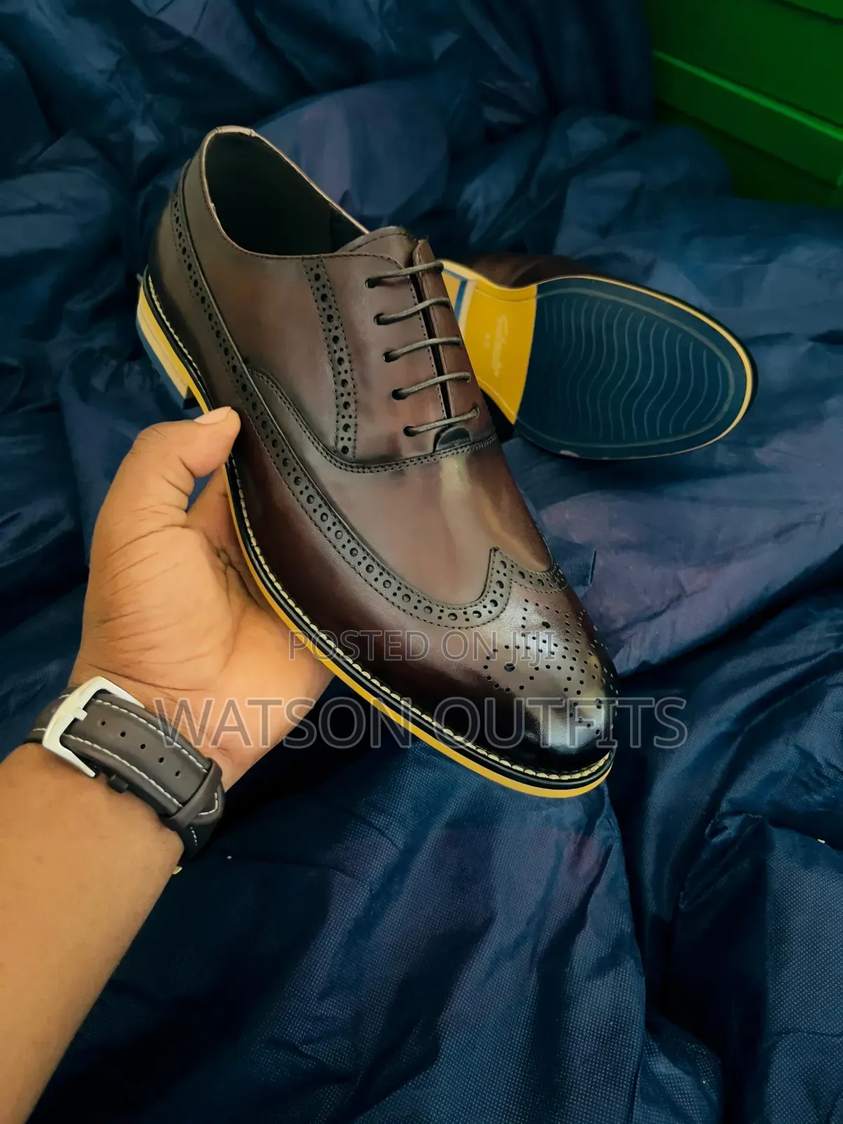 Cr7 Clarks Brands 3 Colours Men's Leather Shoes or Footwears Orgnal