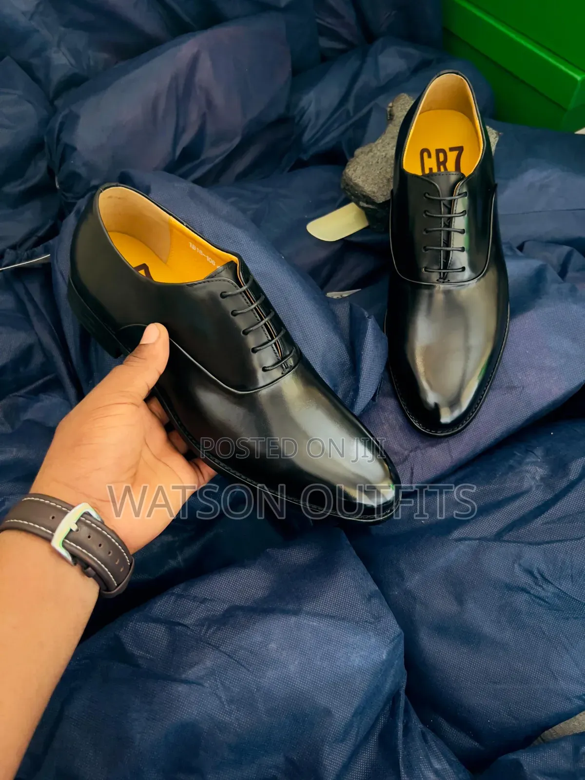 Cr7 Clarks Brands 3 Colours Men's Leather Shoes or Footwears Orgnal