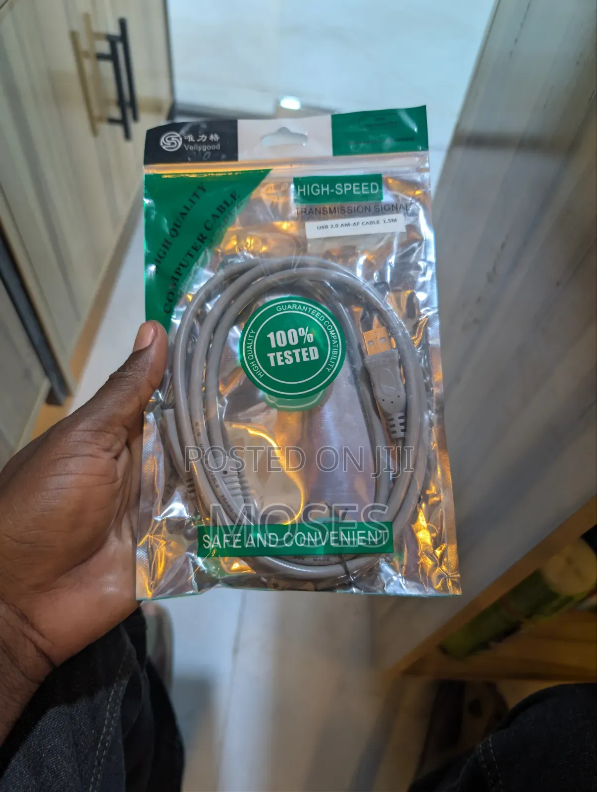 Usb 2.0 Am-Af Cable 1.5m