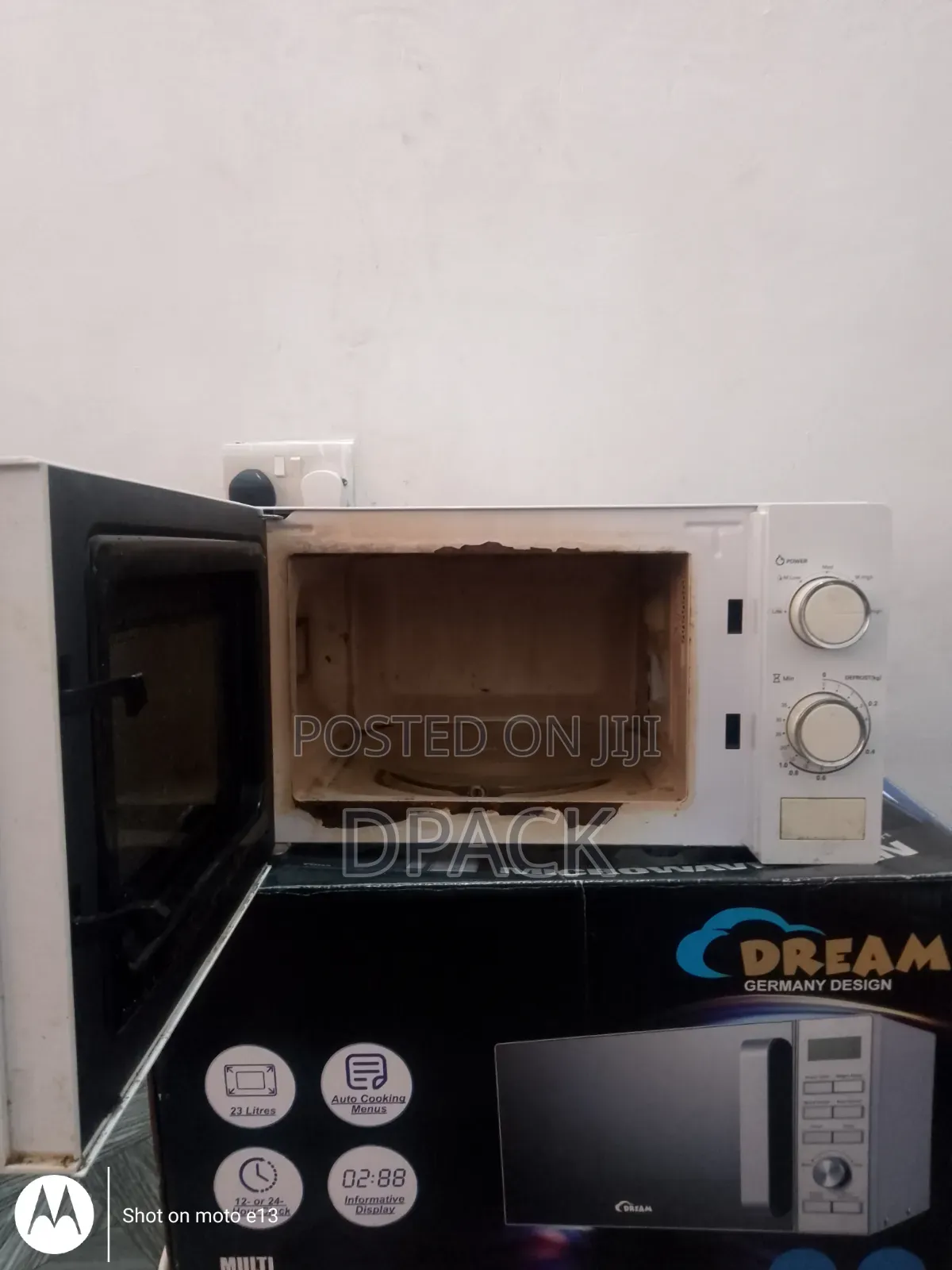 Microwave Used Brand Ya Hisense Kwa Free Delivery)