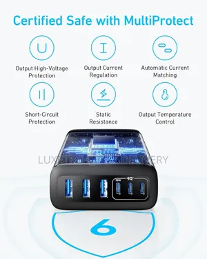 Anker 6-in-1 Gan Desktop Charger 112w