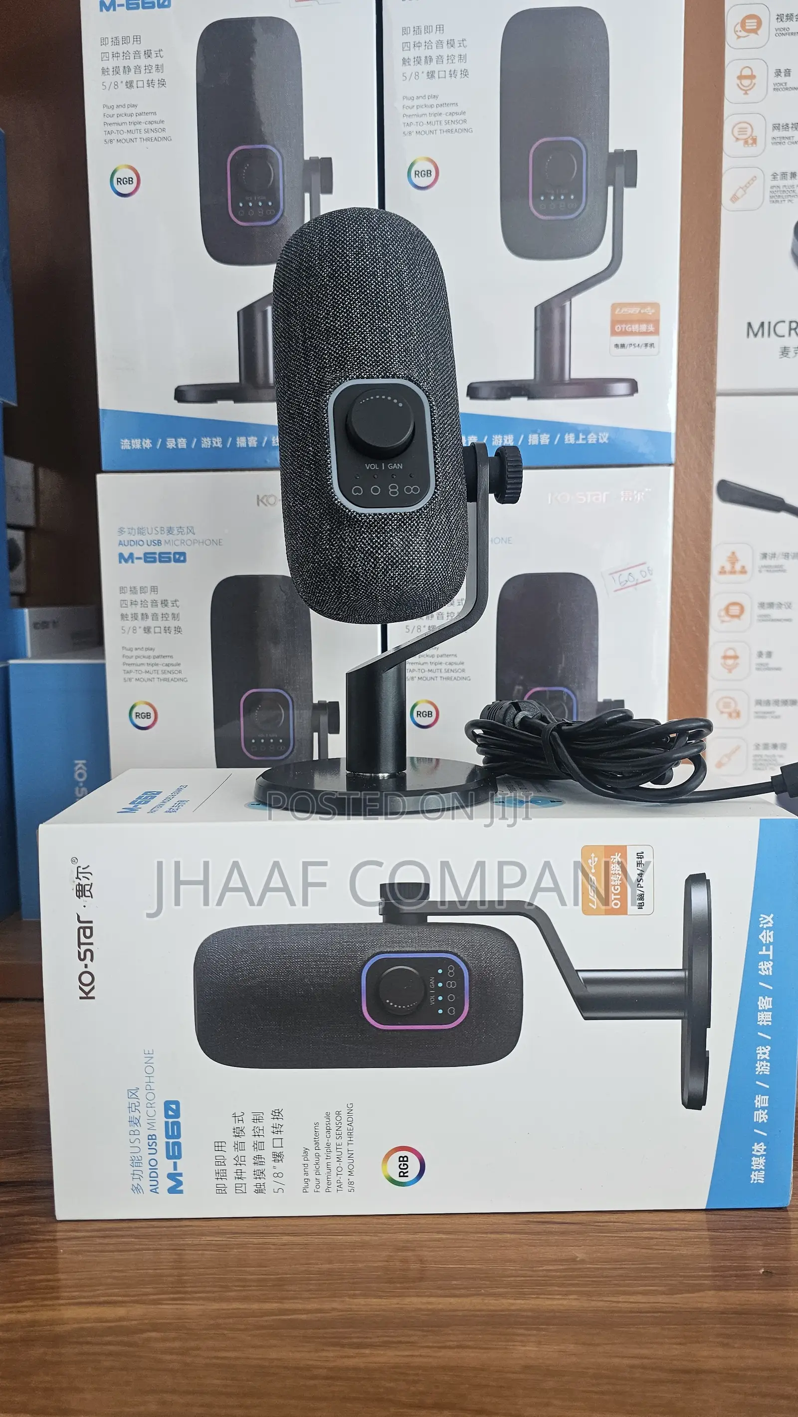RGB Usb Microphone