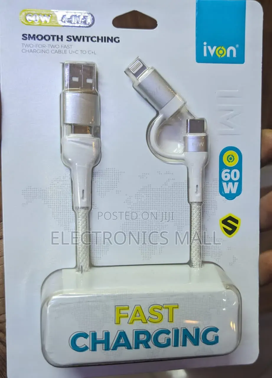 Ivon Ca220 60w Fast Charging Cable