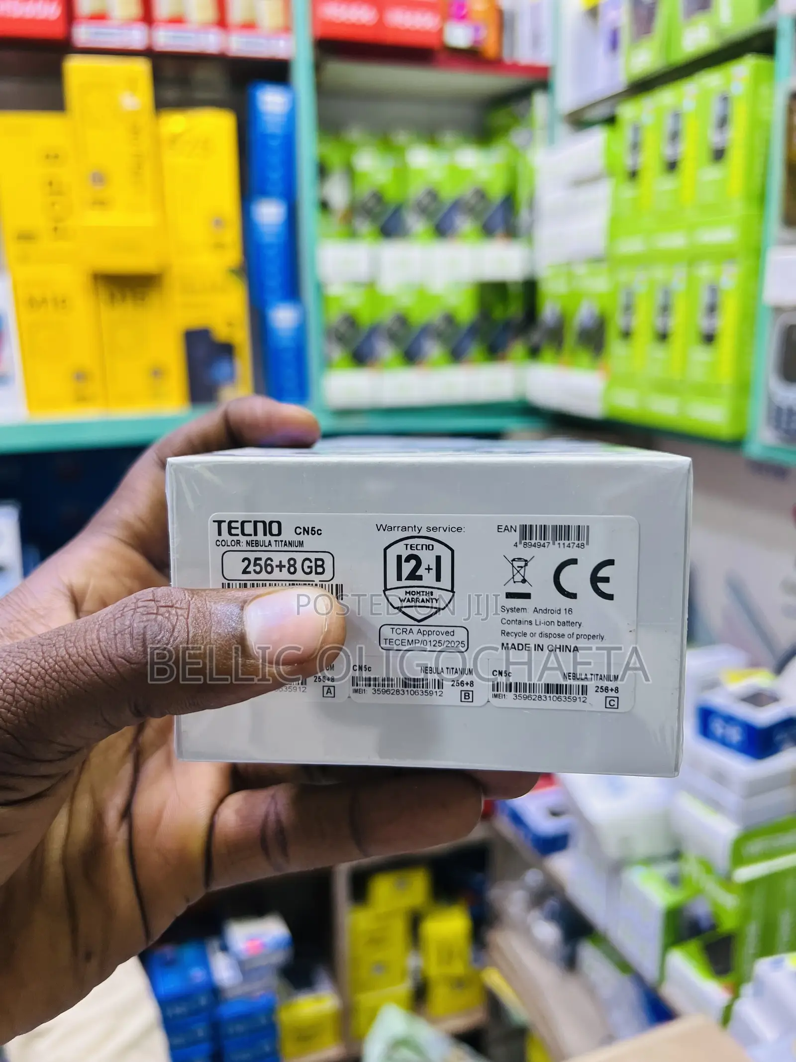 New Tecno Camon 50 Pro 256 GB Black