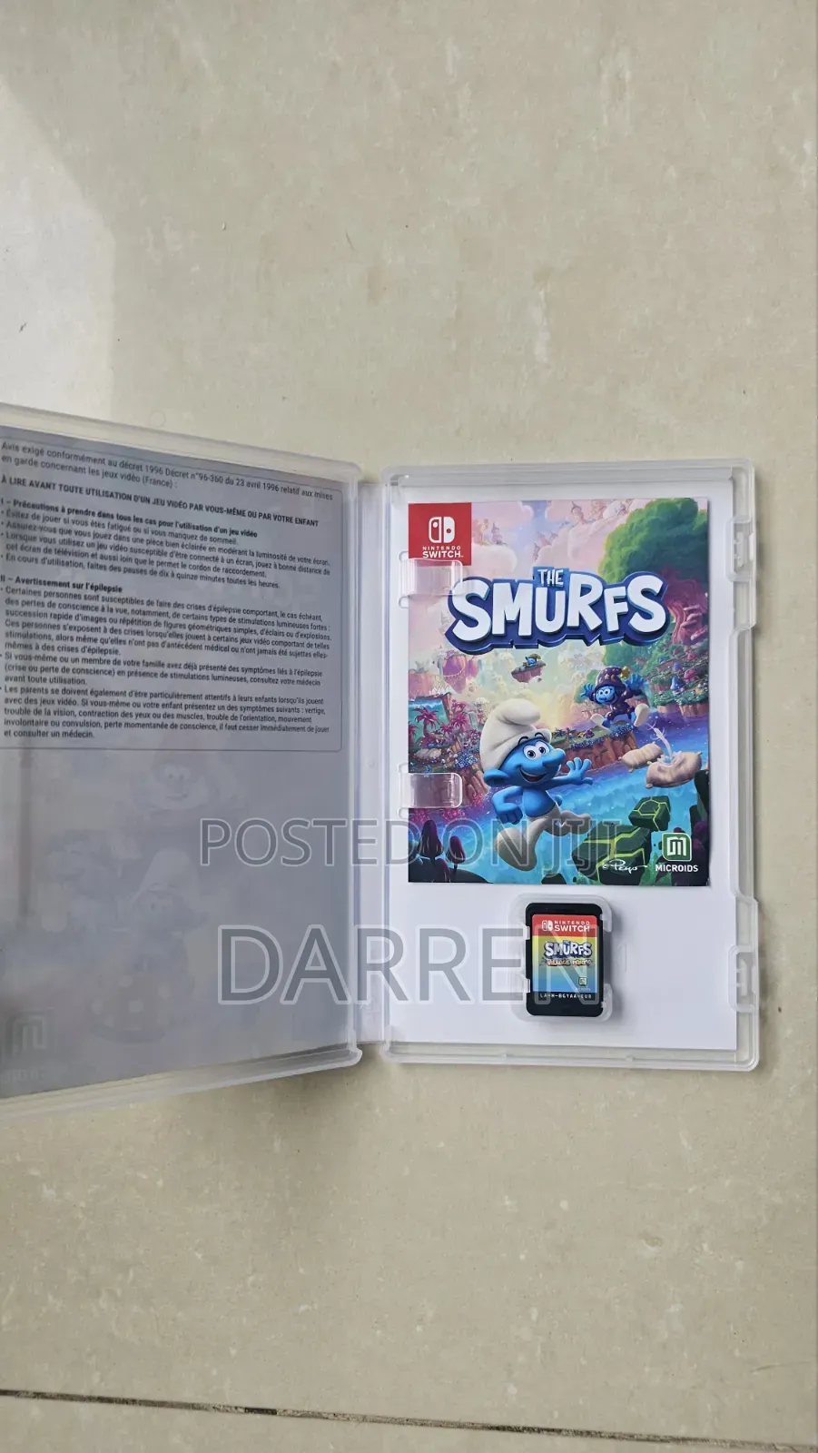 The Smurfs Village Party Game on Nintendo Switch