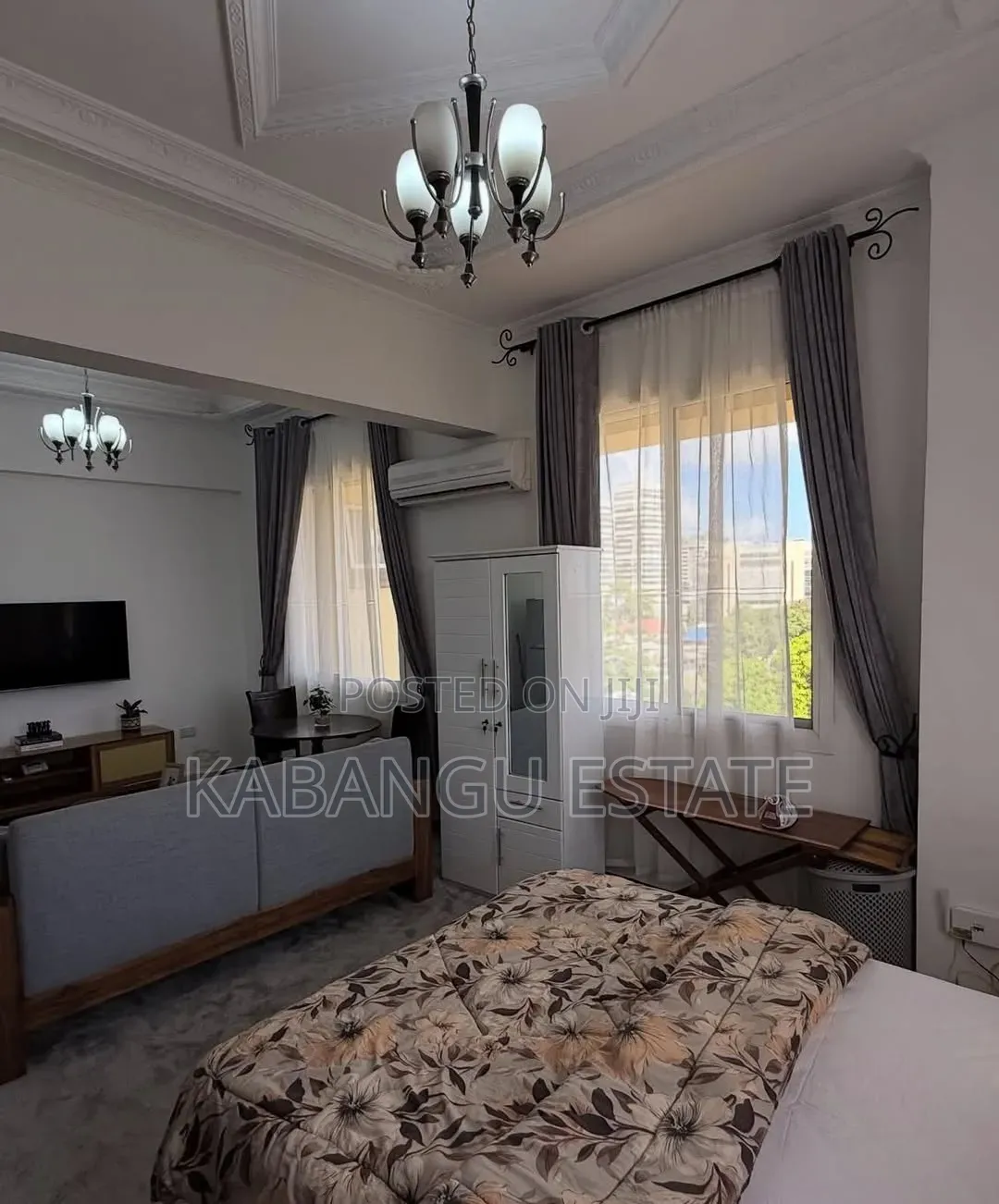 Furnished Studio Apartment in Behind Morocco, Kinondoni for rent
