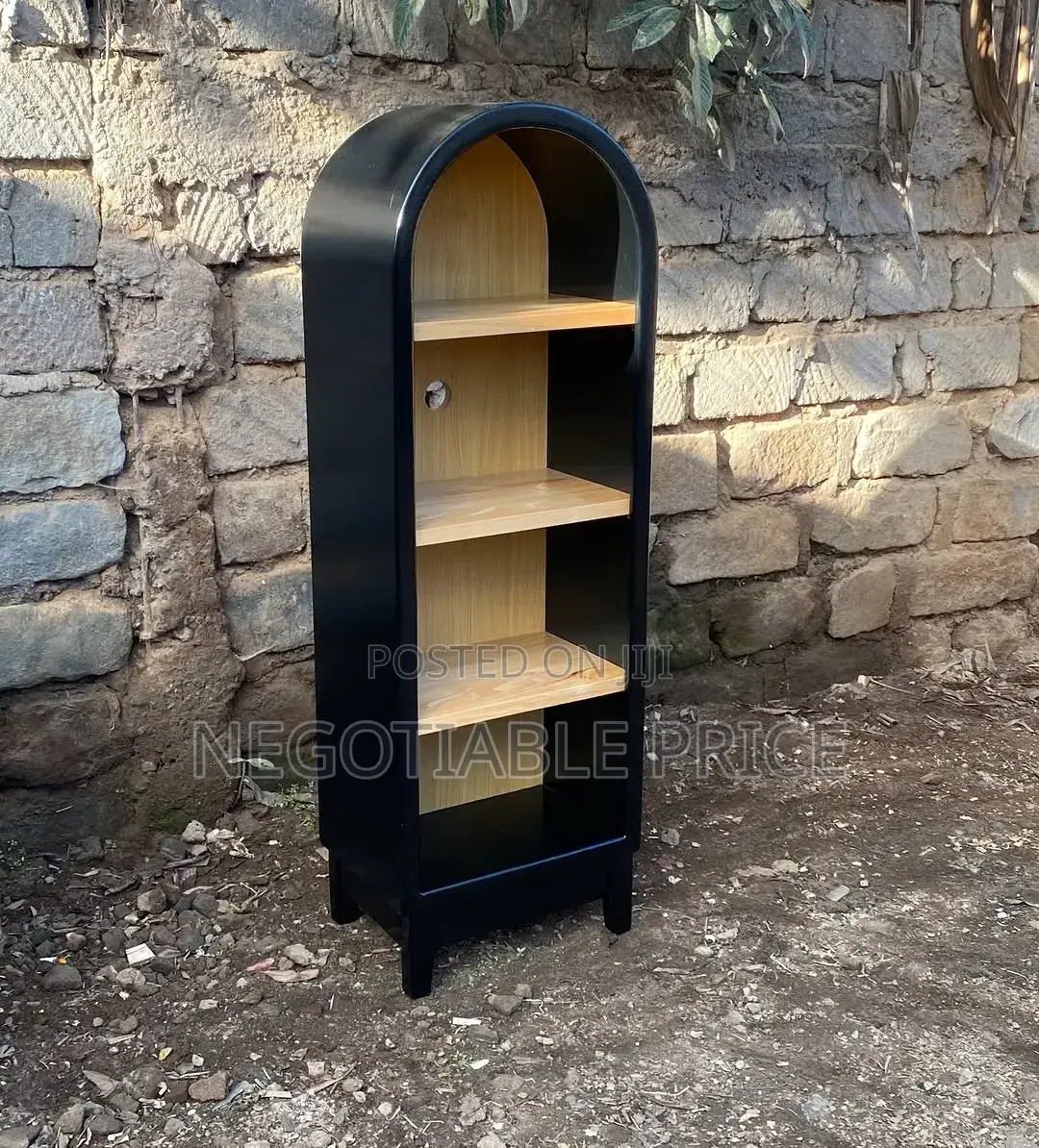 Open Arched Bookcase