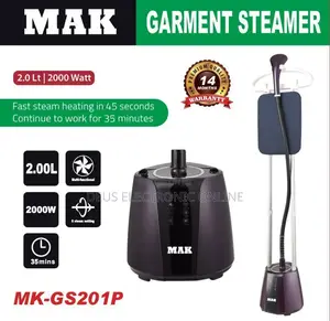 Mak Garment Steamer Digital Liter 2 2.4,And 2. 5l