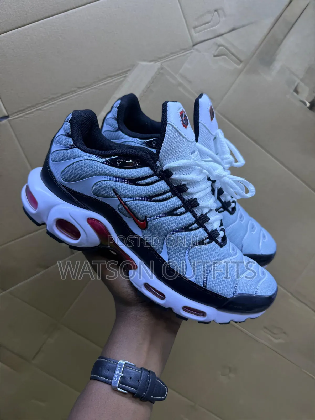 Men's Leather Shoes or Sneakers Air Max Tn Classic Brand