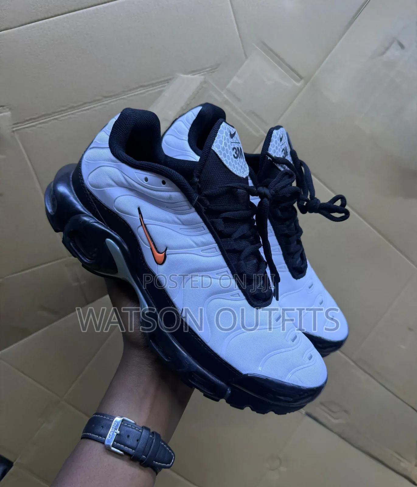 Men's Leather Shoes or Sneakers Air Max Tn Classic Brand