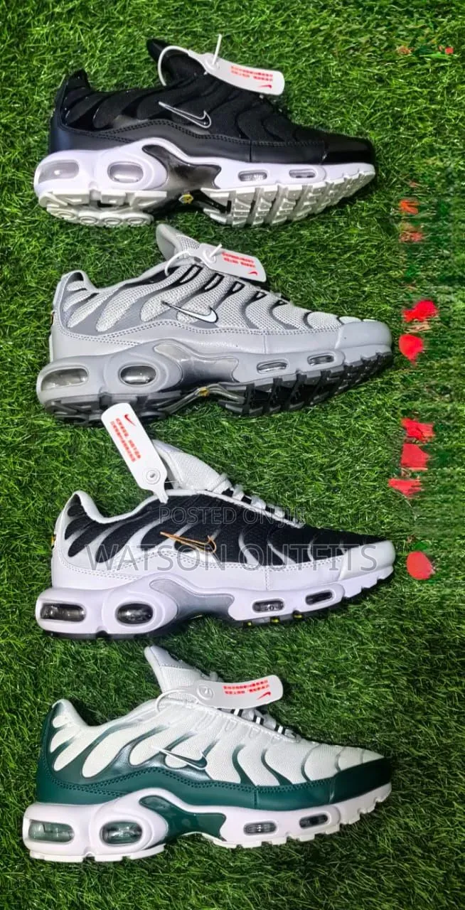 Men's Leather Shoes or Sneakers Air Max Tn Classic Brand