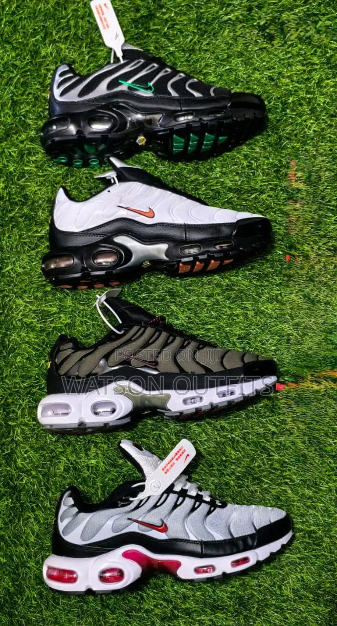 Men's Leather Shoes or Sneakers Air Max Tn Classic Brand