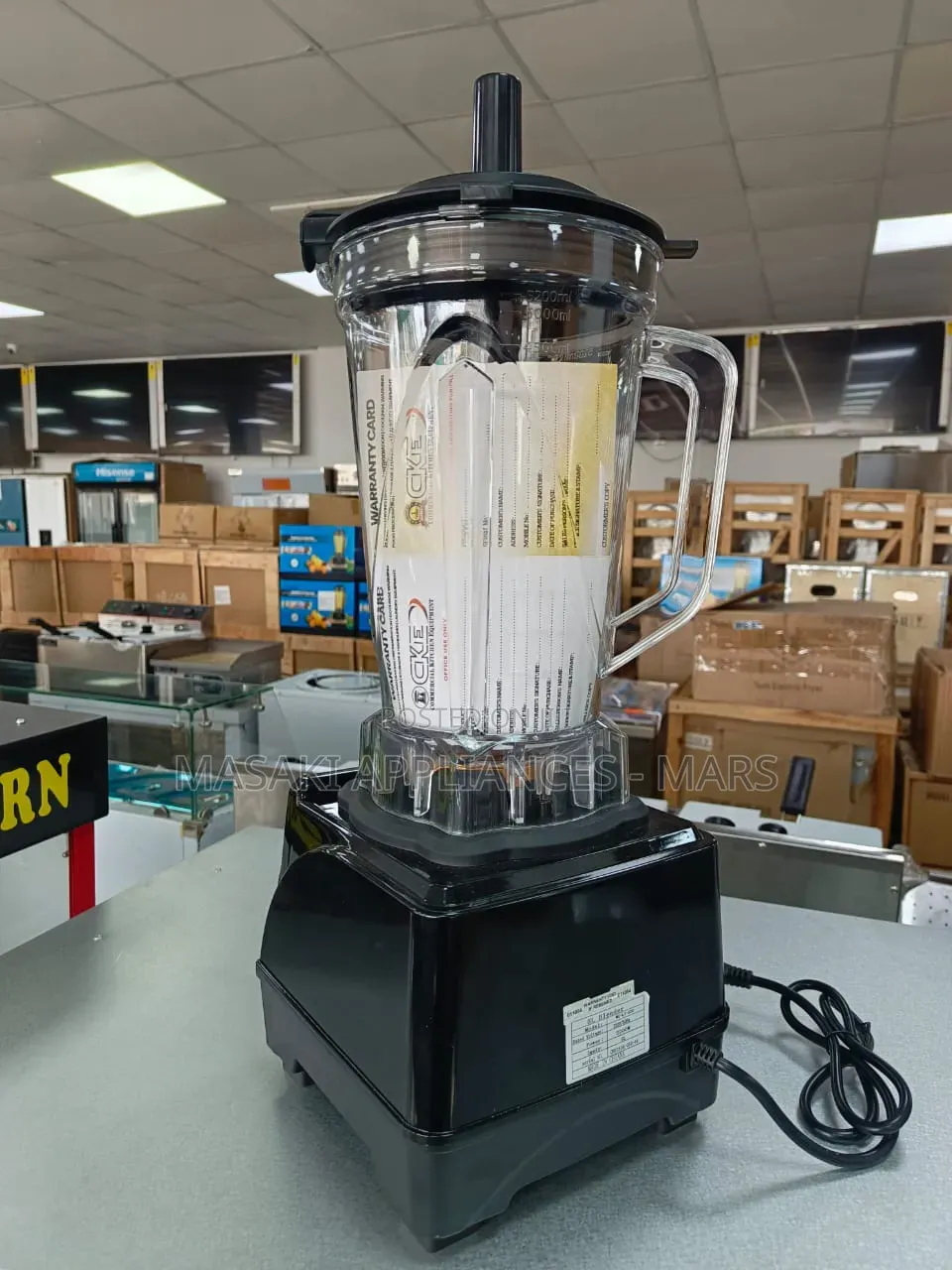 Commercial Kitchen Blender 2.5ltrs